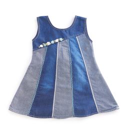 BAESD Girls Denim A-Line Dress-image-26