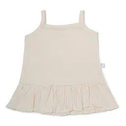 Dear Little Girls Conversational Print Cotton Shoulder Straps Sleeveless A-Line Dress-image-65