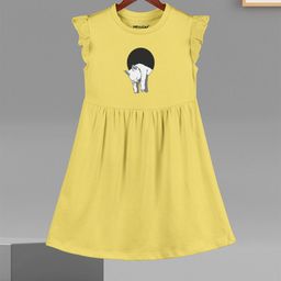 HELLCAT Girls Cotton Fit and Flare Dress-picture-22