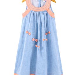 Eimoie Blue A-Line Dress-image-20