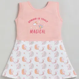 Toonyport Girls Conversational Print Cotton A-Line Dress-20