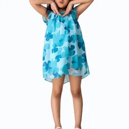 Creative Kids Girls Floral Printed A-Line Dress-35