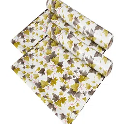 Kuber Industries 2 Pieces Brown Printed Cabinet Shelf Liner-28