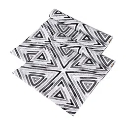 Kuber Industries Set of 2 Grey Printed Anti skid Shelf Liner Organisers-71