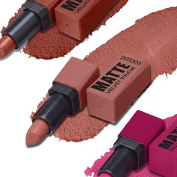FORFOR Set of 3 Intense Matte Waterproof & Long Lasting Lipstick - 3.5 g each-48