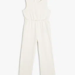 Koton Round Neck Sleeveless Jumpsuit-image-96