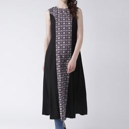 DODO & MOA Black Maxi Dress-image-65