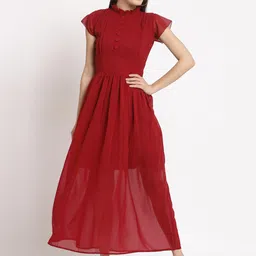 aayu Georgette Maxi Dress-image-85