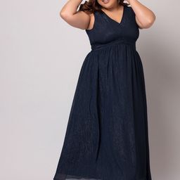 FabAlley Curve Plus Size V-Neck Sleeveless Maxi Dress-56