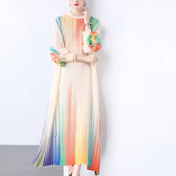 JC Collection Striped Maxi Dress-image-55