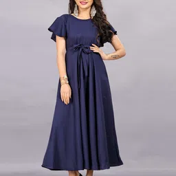 Rhey Flared Sleeves Maxi Dress-picture-46