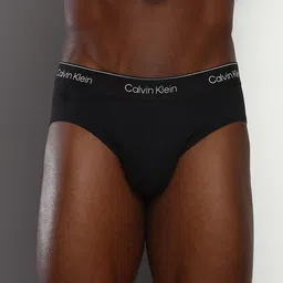 Calvin Klein Underwear Men Brand Logo Printed Detail Basic Brief-picture-5