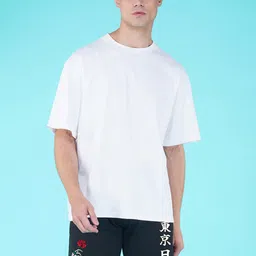 NUSYL Men Graphic Printed Mid-Rise Sports Shorts-image-79