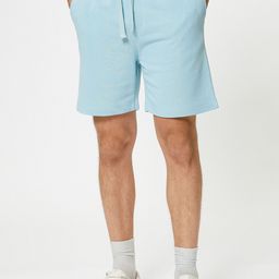 Koton Men Mid-Rise Regular Shorts-picture-6