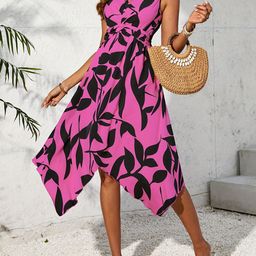 StyleCast Women Floral Print Fit & Flare Midi Dress-picture-34