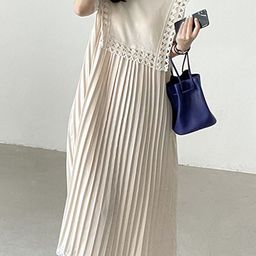 LULU & SKY Pleated A-Line Midi Dress-image-26