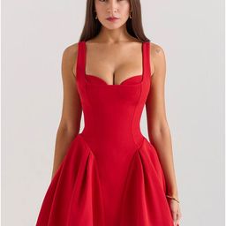 Bee Boe Women Twirl Charm Corset Mini Dress-image-27