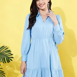 ANVI Be Yourself Women Fit & Flare Dress-image-38