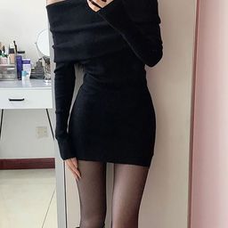 StyleCast x Revolte Off-Shoulder Sheath Mini Dress-picture-31