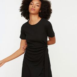 Trendyol Black T-shirt Mini Dress-picture-43