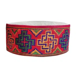 Vastraa Fusion Unisex Embroidered Himachali Cap-image-45