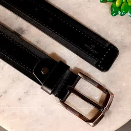 WROGN Men Textured Leather Belt-image-7