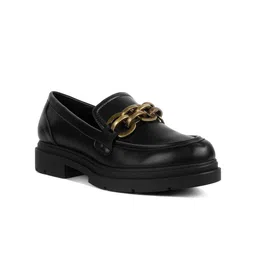 London Rag Women Arthus Embellished Chunky Platform Loafers-45