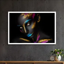 Aura Black & Yellow 1 Piece Wood Abstract Wall Paintings-image-25