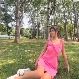 Tokyo Talkies Pink Dress-image-61