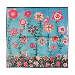 CASA-NEST Blue Floral Printed Waterproof Food Mat-image-53