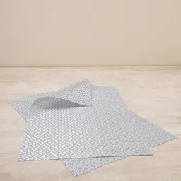 Pure Home and Living Silver Toned 2 Pieces Table Placements-52