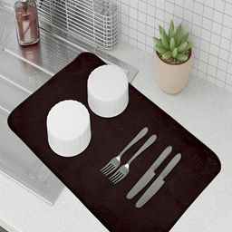 Kuber Industries 3Pcs  Beige & Brown Rectangle Table Placemats-15