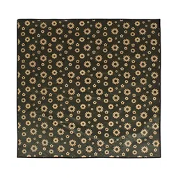 CASA-NEST Black & Beige Digital Printed Waterproof Bed Server Placemat-13