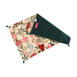 India Circus by Krsnaa Mehta Yellow & Pink 2 Pieces Printed Micro Velvet Table Placemats-image-72