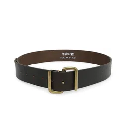 SPYKAR Men Textured Leather Belt-picture-47