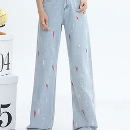 LULU & SKY Women Straight Fit High-Rise Jeans-picture-35