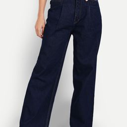 AngelFab Women Jean Wide Leg High-Rise Cotton Jeans-image-81