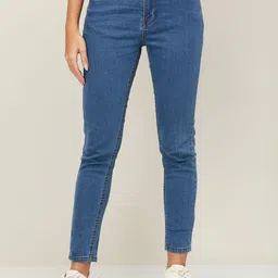 Fame Forever by Lifestyle Women Blue Skinny Fit High-Rise Jeans-picture-17
