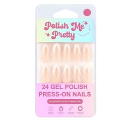 Polish Me Pretty Set Of 24 Gel Polish Press On Nails - French Stilettos-image-64