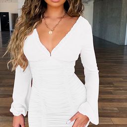 LULU & SKY Women Bodycon Mini Dress-image-80