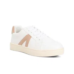 London Rag Women Striped Lace Up Sneakers-48
