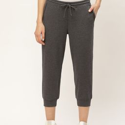 Rute Women Charcoal Grey Solid Track Pants-picture-39