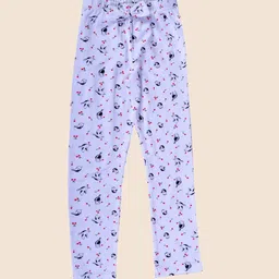 JUNITOS Girls Printed Ankle Length Leggings-23