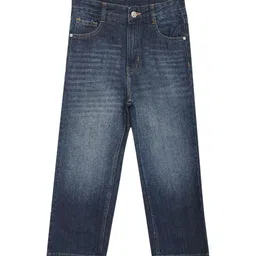 Cantabil Girls Regular Fit Light Fade Stretchable Cotton Jeans-image-90
