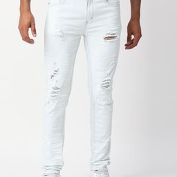 WAIMEA Men Skinny Fit Highly Distressed Stretchable Jeans-image-90