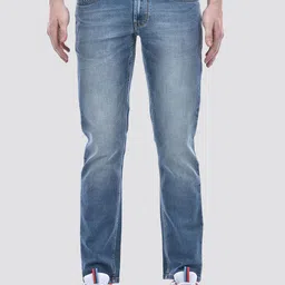 Numero Uno Men Skinny Fit Low-Rise Heavy Fade Stretchable Jeans-image-9