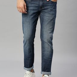 Kook N Keech Men Slim Fit Low-Rise Heavy Fade Cotton Stretchable Jeans-picture-7