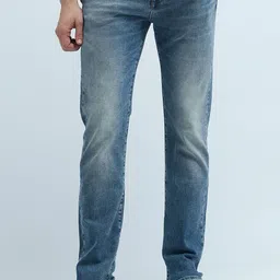 Flying Machine Men Straight Fit Heavy Fade Stretchable Jeans-image-97