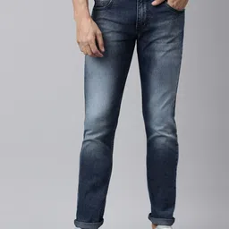 Chennis Men Slim Fit Mid-Rise Heavy Fade Stretchable Jeans-picture-1
