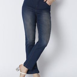 HJ HASASI Women Bootcut High-Rise Heavy Fade Stretchable Jeans-picture-24